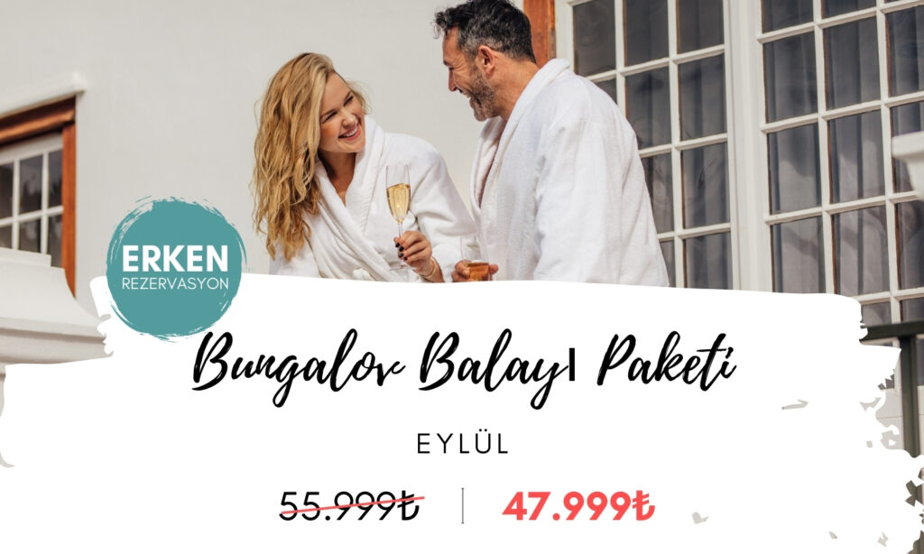 Bungalov Balayı Paketi | Eylül